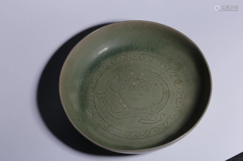 Chinese Yue Ware Porcelain Plate