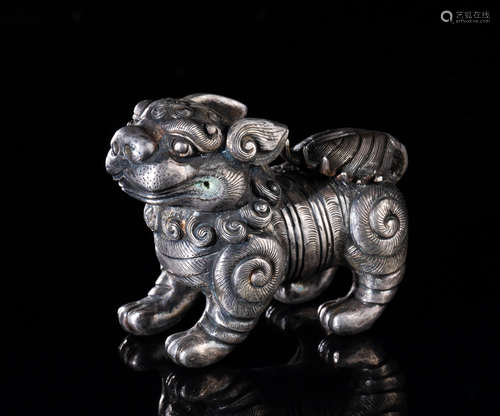 Japanese Old Silver Netsuke