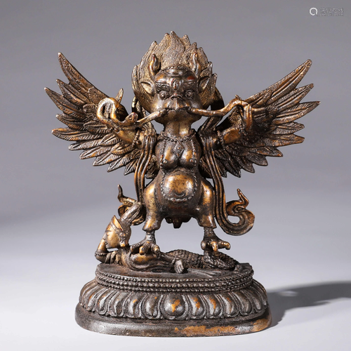 Polychrome Bronze Yamantaka