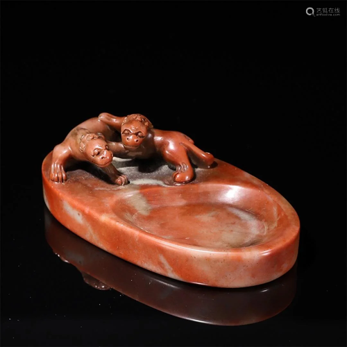 Carved Shoushan Washer