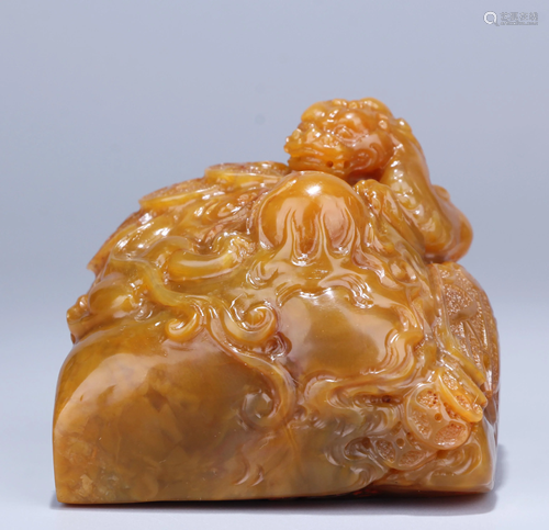 Carved Tianhuang Seal