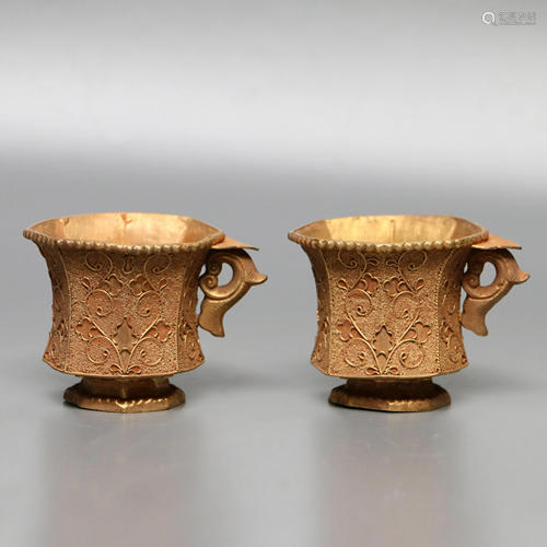 Gilt-Bronze Cup