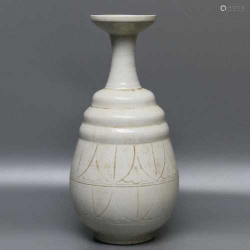 Ding Kiln White Glazed Vase