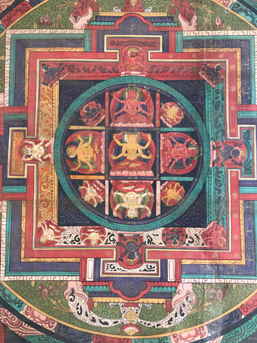 A THANGKA OF VIJAYA