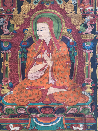 A THANGKA OF GURU