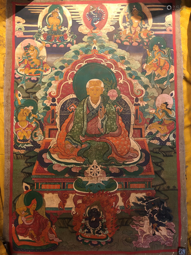 A THANGKA OF KARMAPA