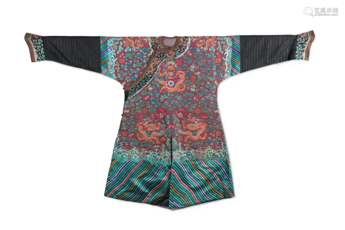 A Chinese Dragon Robe