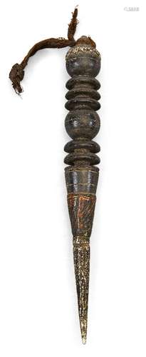 A ceremonial dagger, Gangtok, Sikkim, Himalayas, early 20th century, 26cm longPlease refer to