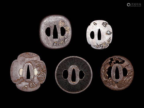 Five Iron Tsuba