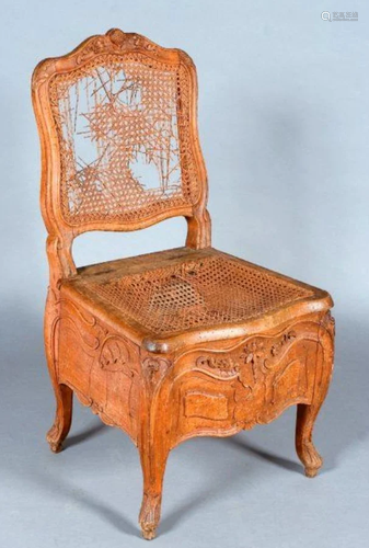 A WOOD CHAIR