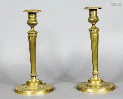 PAIR OF CANDLESTICKS