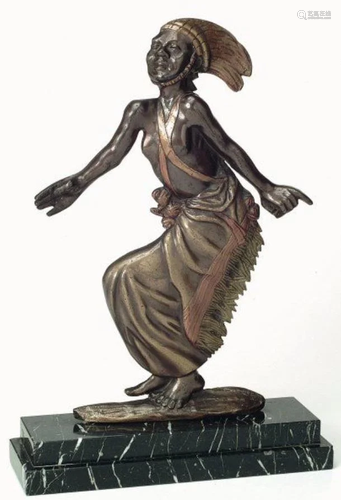 A BRONZE DANCER