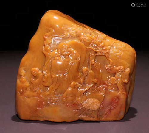 TIANHUANG STONE CARVED PENDANT