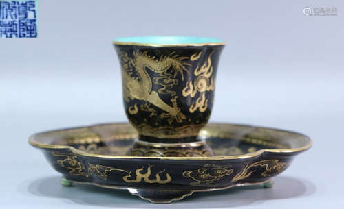 GUAN YAO BLACK GLAZE CUP