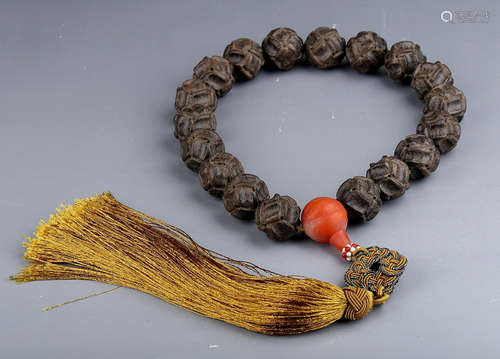 CHENXIANG WOOD CARVED BRACELET