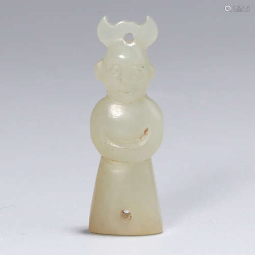 A Hetian Jade Figurine Ornament