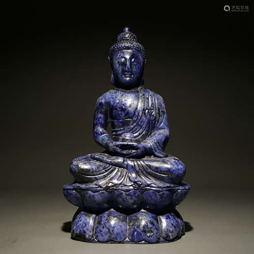 A LAPIS BUDDHA