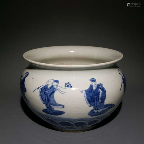 MING DYNASTY, EIGHT IMMORTALS CENSER