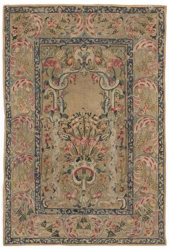 A BANYA LUKA EMBROIDERED AND APPLIQUE PANEL, OTTOMAN, EARLY 19TH CENTURY