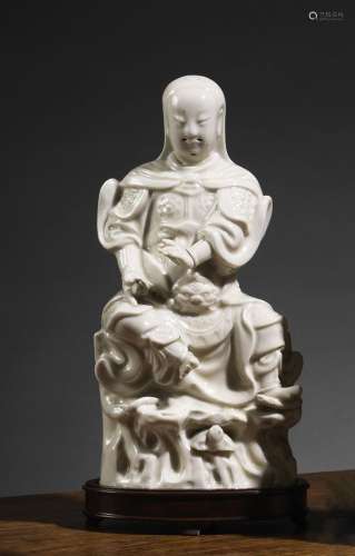 关帝中国，德化，清代，约17°-18°世纪单色瓷