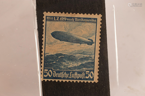 GERMAN GRAF ZEPPELIN POSTAGE STAMP SCOTT #C57-8 CPLT