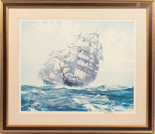 MONTAGUE DAWSON, OFFSET LITHOGRAPH, FROST AND R…