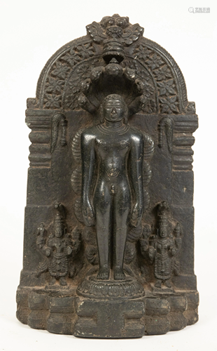 INDIAN STONE RELIQUARY H 13