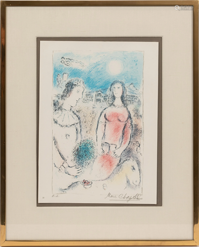 MARC CHAGALL (FRENCH/RUSSIAN, 1887–1985) OF…