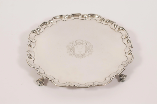 ROBERT ABERCROMBY, GEORGE II STERLING SILVER LARGE