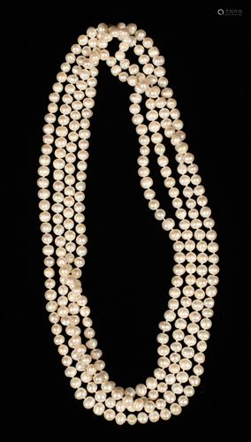 BAROQUE CULTURED PEARL NECKLACE, OPERA LENGTH L 98