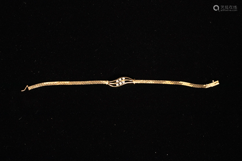 14KT GOLD BRACELET