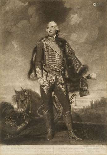 John Raphael Smith, British 1752-1812- Portrait of Philippe, duc d’Orlèans, after Sir Joshua