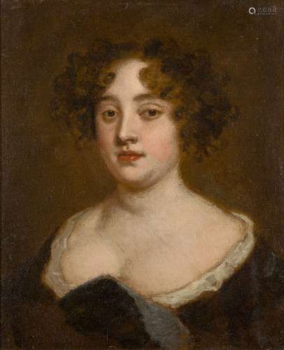 Studio of Sir Peter Lely, British 1618-1680- Portrait of Lady Francklin of Bedfordshire, quarter-