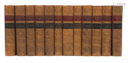 SCOTT, (W.), WAVERLEY NOVELS, 23 Vols., gilt highlighted brown leather boards, Adam & Charles Black,