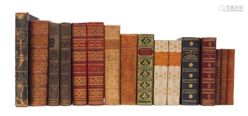 A collection of decorative poetry bindings, 19th century and later, to include: R. BROWNING, THE