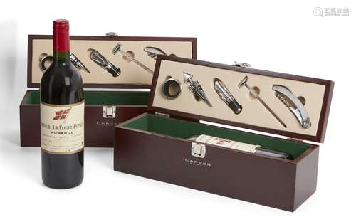 Two red wine gift sets, comprising Cheateau La Fleur-Petrus Pomerol, 1993, and Chateau La Croix