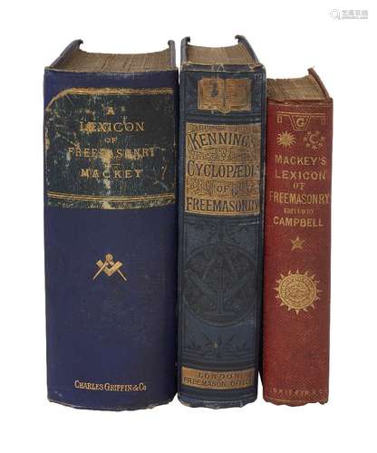 MACKERY, (A. G.), A LEXICON OF FREEMASONARY, revised, with appendix by M. C. Peck, 7th ed.,