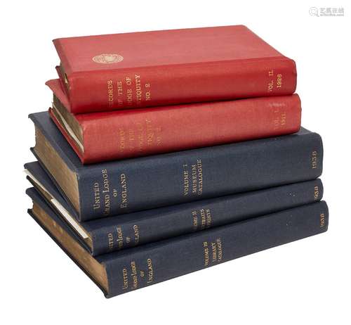 RYLANDS, (W. H.), RECORDS OF THE LODGE ORIGINAL, NO. 1. NOW THE LODGE OF ANTIQUITY, NO. 2.,2