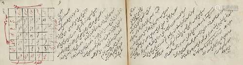 A scientific compilation (majmu’a), Iran, 18th century, 252ff., Arabic and Persian manuscript on