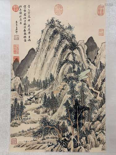 王原祁山水