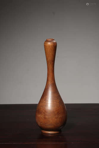 CHINESE HUANGYANG WOOD VASE