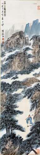 CHINESE LANDSCAPE SCROLL PAINTING