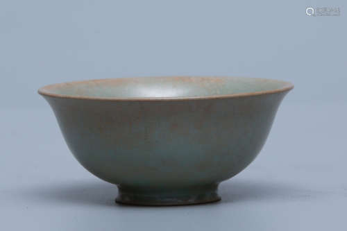 Chinese Ru Wave Porcelain Bowl