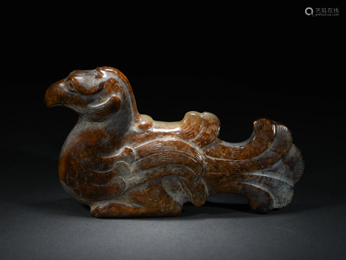 A JADE ANCIENT SACRED BIRD