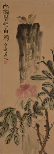 Peinture - Qi baishi 齐白石 花鸟