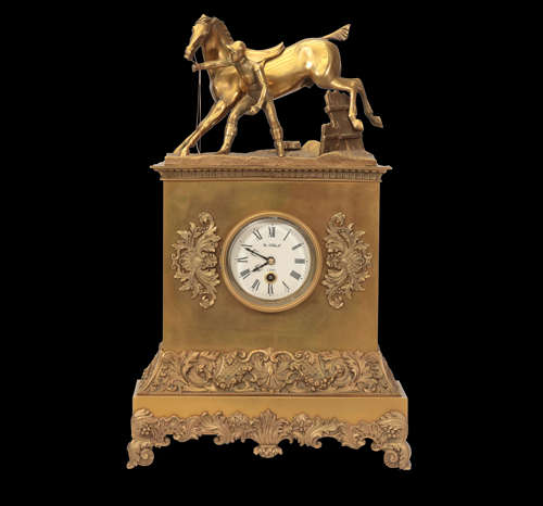 Bronze Gilt Clock 18th Century Style