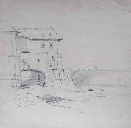 查尔斯-埃米尔-瓦谢尔-德-图尔内（1812-1872），拍品约有47幅铅笔画...