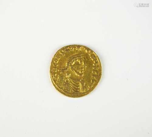 Byzantine gold Semissis of Constantine