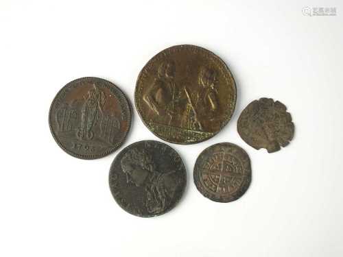 A collection of British and World coinage, tokens and medall...