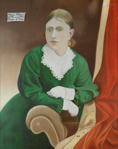 Pair of Portraits including Amelia Williams (1844-1929) of P...